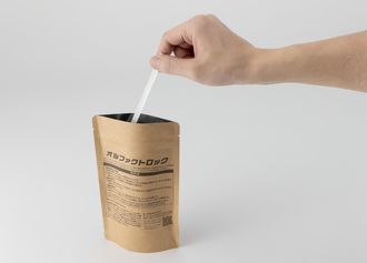 使用したすべてのニオイ紙を袋の中に入れる